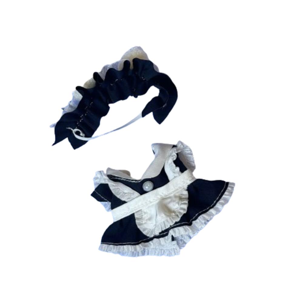 1 Set Princess Skirt 10cm Cotton Doll's Clothes Strap Pants Toy Accessories Cotton Doll Outfit Dress Multi Color Outfit