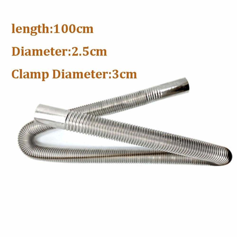 Stainless Steel Air Diesel Parking Heater Aluminum Foil Sleeve Clamps Heater Exhaust Pipe Hose Hose Clamp Air Heater