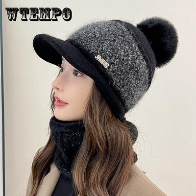 Women Autumn and Winter Rabbit Fur Hat