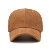 Breathable Corduroy Corduroy Baseball Cap Adjustable Baseball Hat Hip Hop Cap Men
