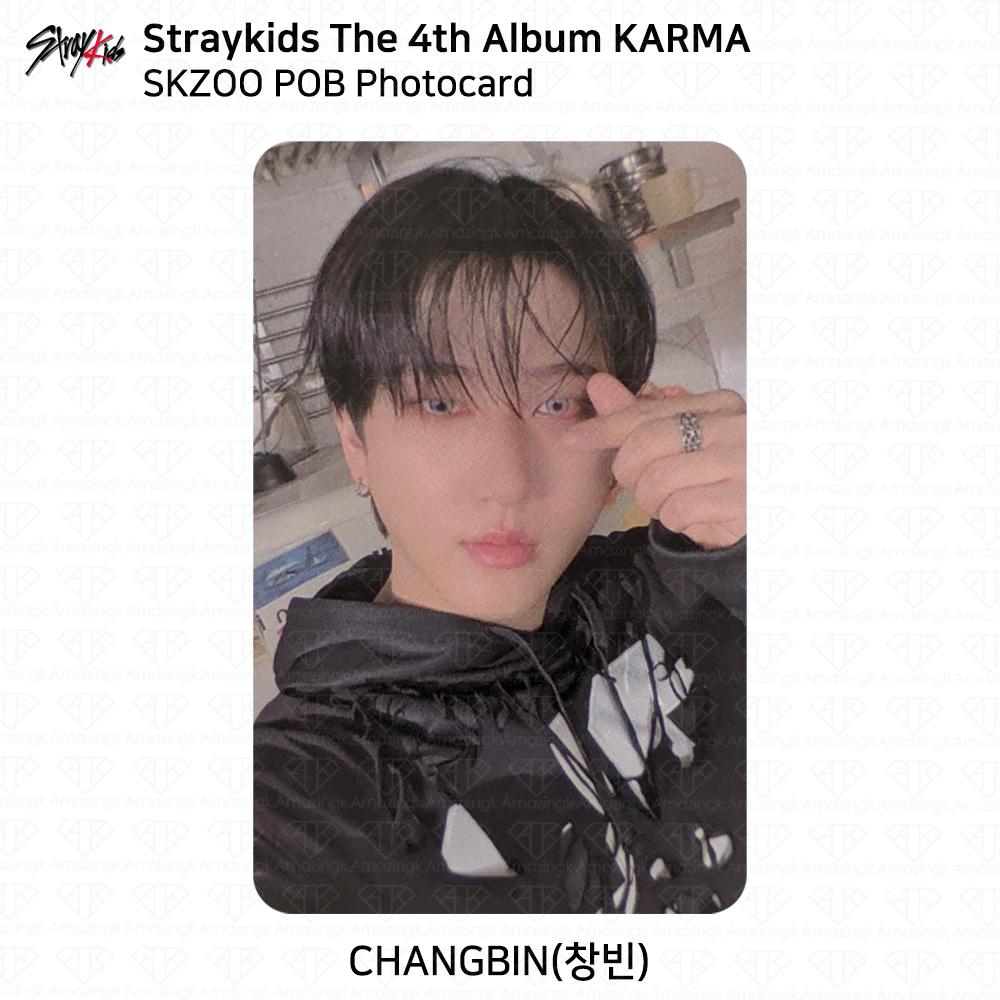 Stray Kids The 4th Album Karma SKZOO Ver. POB Photocard KPOP K-POP SKZ