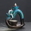 Fashion High Quality Ceramic Reverse Flow Aromatherapy Stove Versatile and Creative Home Decoration Ornaments and Handicrafts