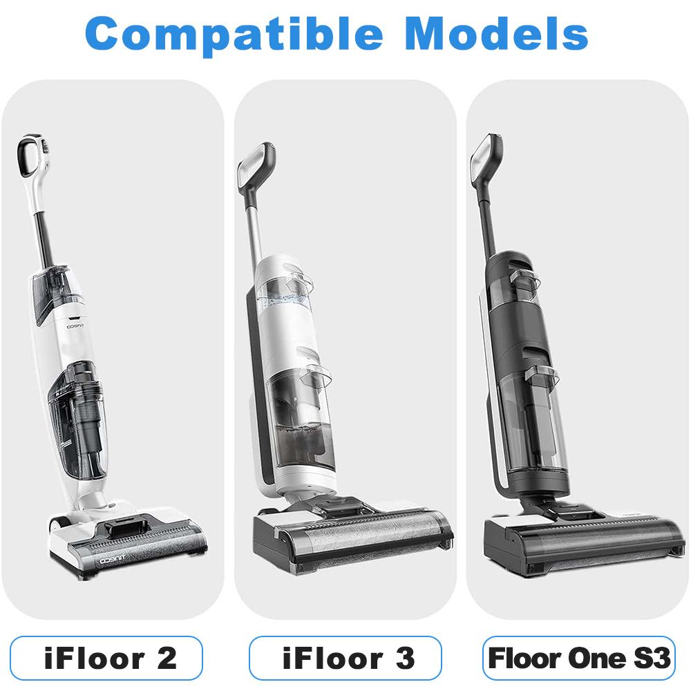 For Tineco iFloor 3/ Tineco Floor One S3 Cordless Wet Dry Vacuum Cleaner Parts Roller Brush Hepa Filter Replacement Accessories