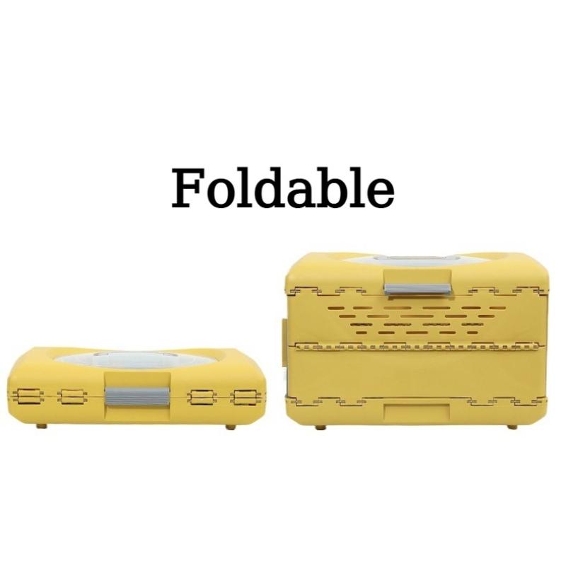 Airline Cat Bag Foldable Portable Cat Bag Carrier Airplane Travel Breathable lightweight Cats Bag Eco-friendly Pet Carriers