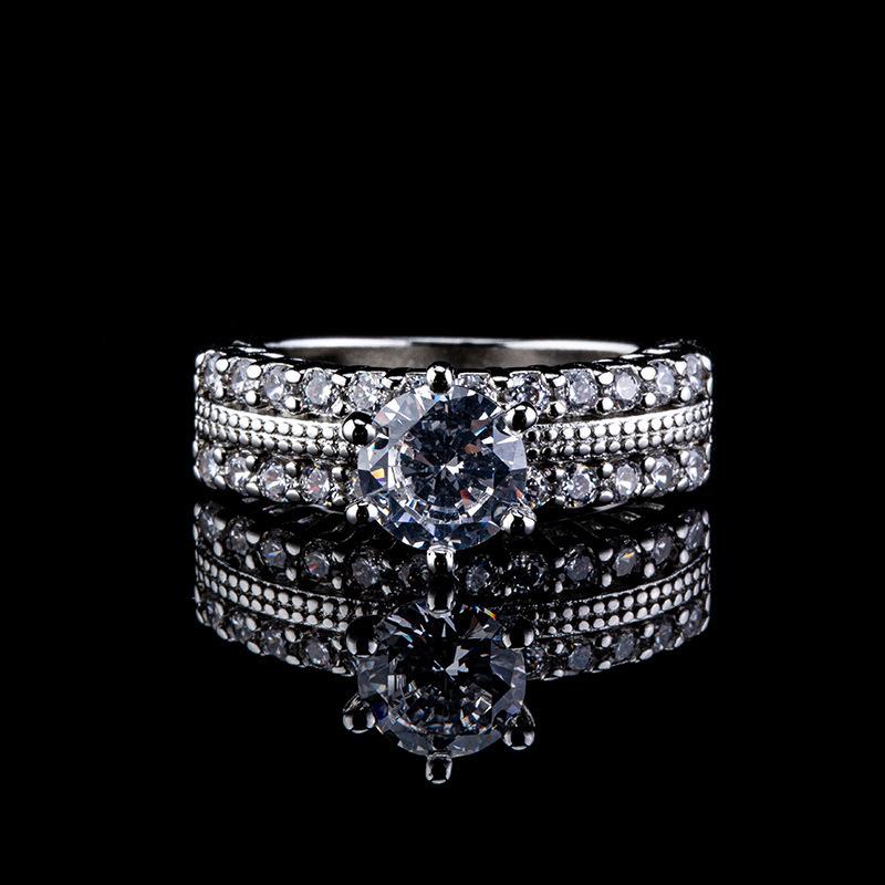 Couple Ring Premium Sense Pair Ring Ladies Engagement Ring Jewelry