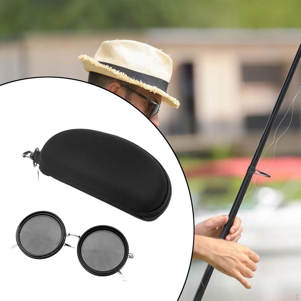Adjustable Tint Sunglasses Beach Fashion Decoration Eyewear Round Polarized Glasses for