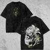 Demon Slayer Zenitsu Anime Graphic T Shirt Front Back Tee