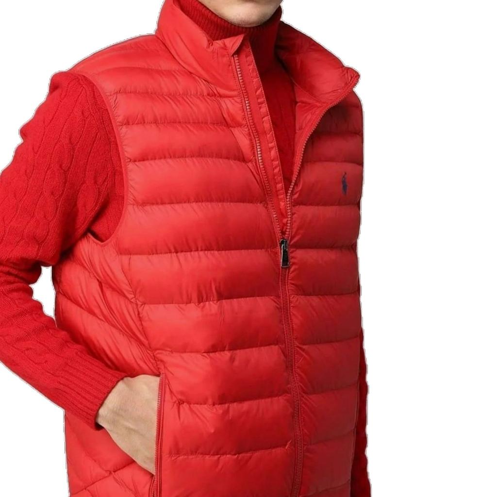 Polo Ralph Lauren Ss23 Solid Color Logo Embroidered Quilted Vest Men Vests 710810898-004