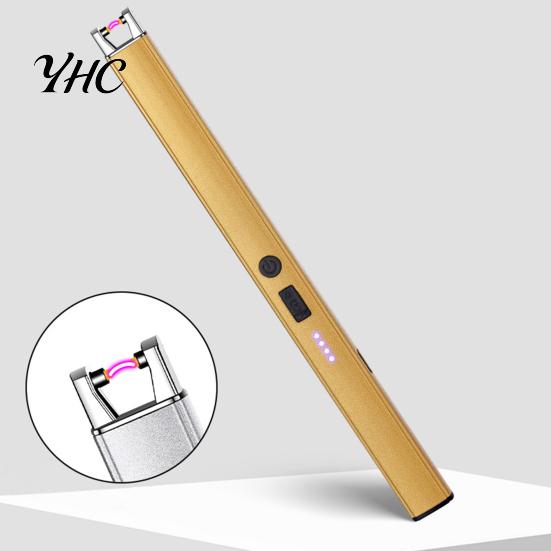 Splashproof Electric Igniter 1 Set USB Rechargeable Flameless Candle Windproof Pulse for Home Outdoor Camping Safe