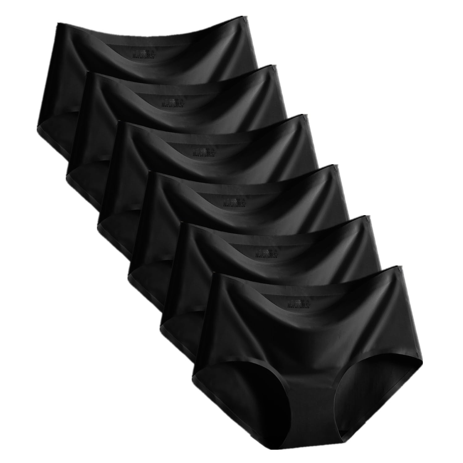 

IKNIYO Бесшовные Нежные к Мягкому Женских Трусиков, Нижнее Белье, Кожа, Дышащие, Эластичные, Быстросохнущие, Антибактериальные, Удобные, [Комплект