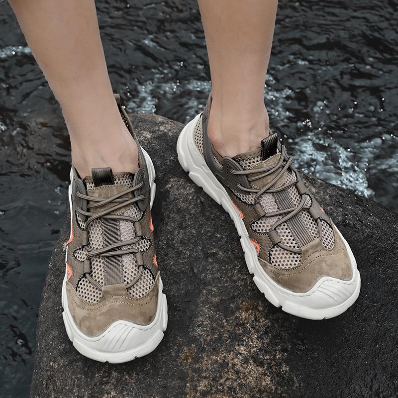 Летняя мужская обувь с сеткой — фото 9