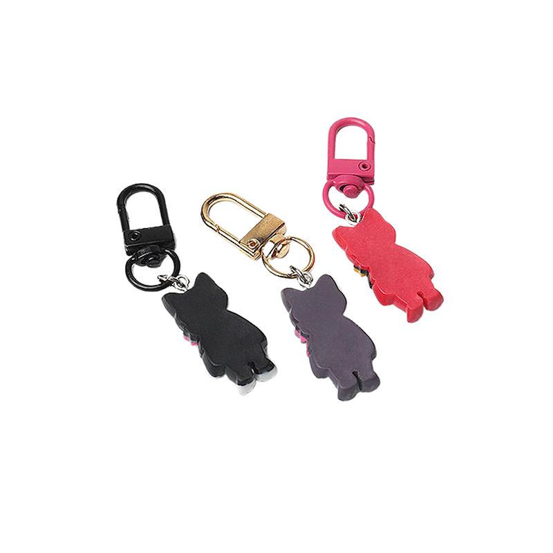 Kawaii Lovely Versatile Cat Keyring Cartoon Cat Keychain Pendant  Cute Backpack Hanging Ornaments Accessories Gifts