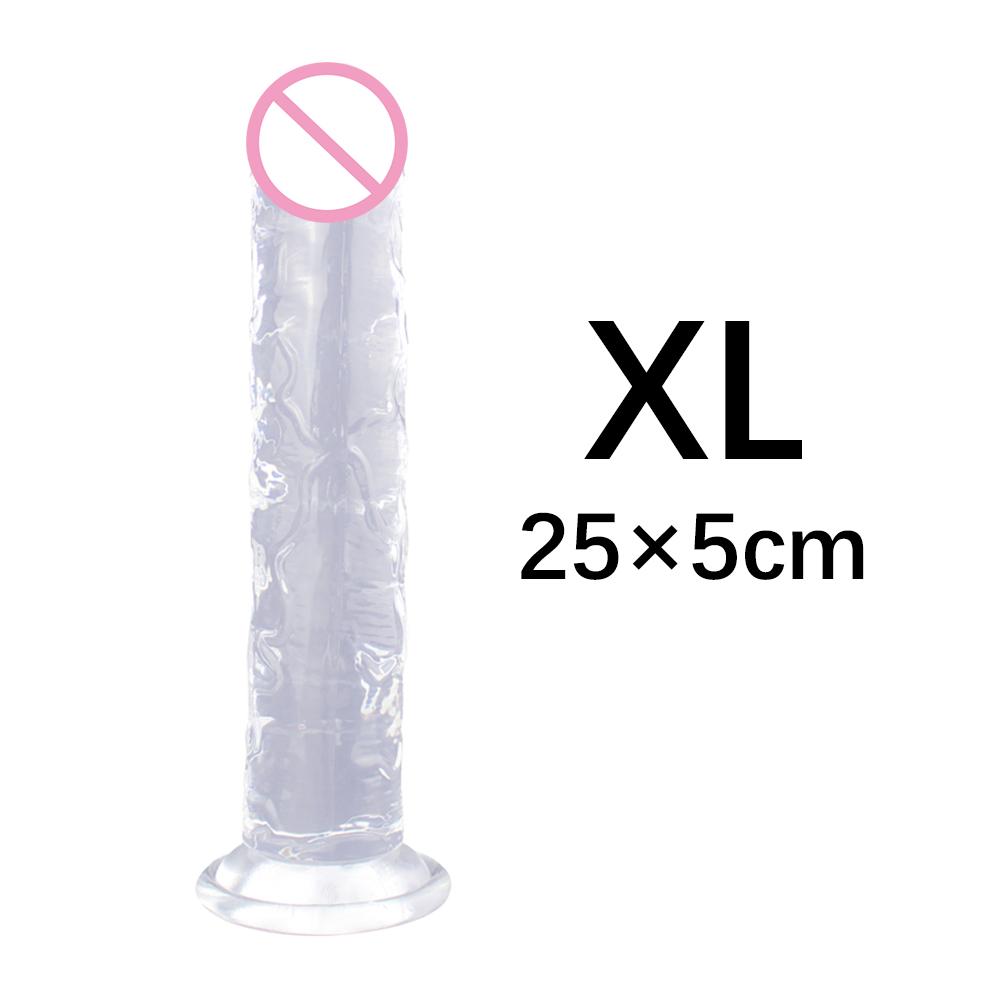 Strong Suction Cup Jelly G-spot Dildo Huge Lifelike Penis Dick Anal Female Sexy Products Sex Toys