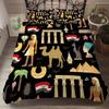 Cartone Animato Gioco Carino Aphmau con Ali Set Letto Ragazzi Ragazze Misura Singola Queen King Copripiumino Federa Letto ragazzi Adulti