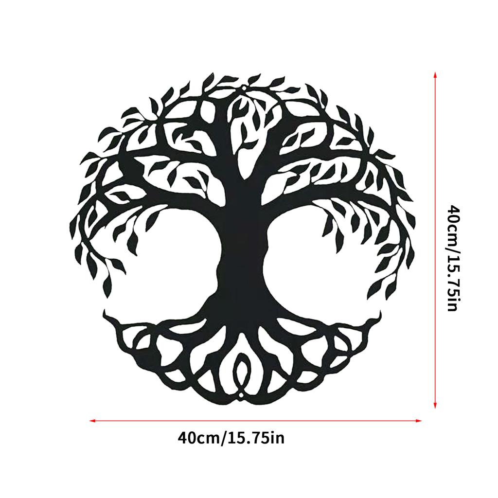 Tree Of Life Wall Art Metal Tree Of Life Wall Decor 11.02in Tree Of Life & Birds Metal Wall Plaque Metal Tree Pendant Decor