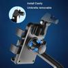 Outdoor Waterproof Motorcycle Bicycle Mobile Phone Holder Handlebar Mount For iPhone 15 14 Pro Max Redmi Note 13 Samsung Galaxy Google Moto Bike Stand