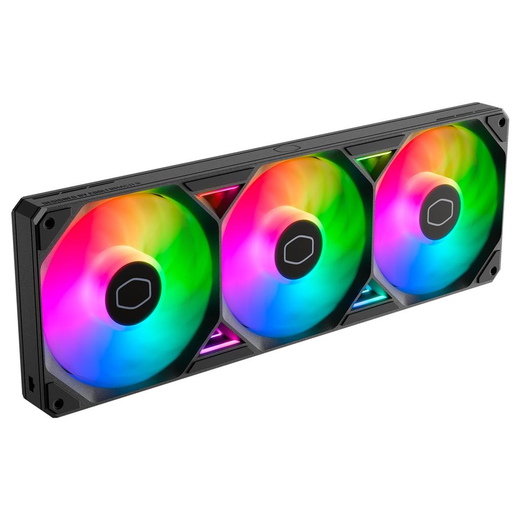 Cooler Master SickleFlow Edge 360 ARGB PC Case Fan 360mm Integrated Frame Black FN2502 MFX-B2DN-25TP2-R1