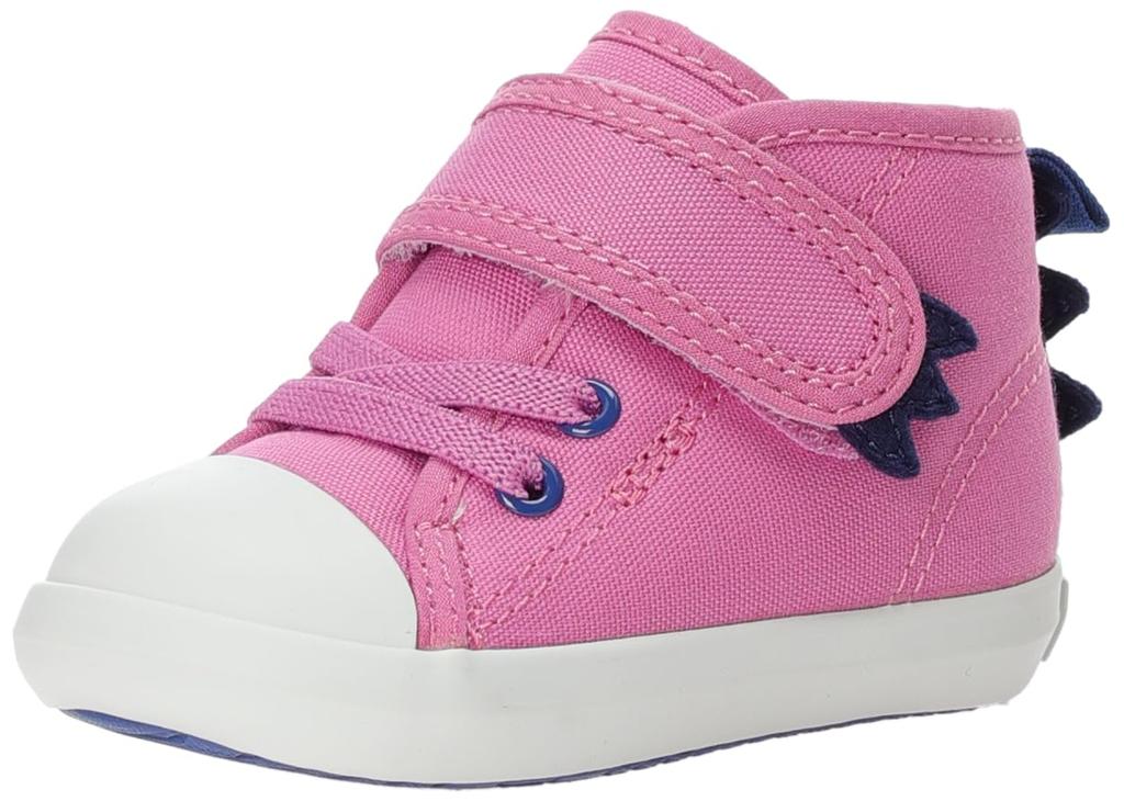 Converse Baby All Star N Dinosaur Light cm V-1 Sneakers, Purple/Blue, 12.0