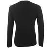 Lonsdale Men's Long Sleeve T-Shirt Black, Size L