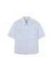 Polhaem Women'S) Poplin Short Sleeve Oversized Shirt_Phf2Wc2123