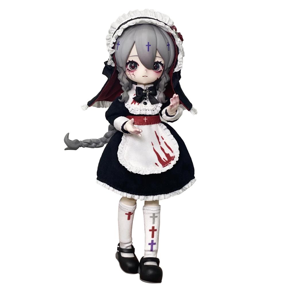 In Stock Nyssa Eerie Nightmare Series 1/12 Bjd Movable joint doll Blind Box Mystery Box Kawaii Action Anime Figure Toys Gift