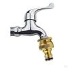 Brass Garden Hose Tap Connector 1/2 and 3/4 Outdoor Threaded Faucet