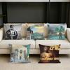 Rapper PAC Album CoverS Square Sofa Pillow Cover Solid Color Living Room Home Decor Cushion Case