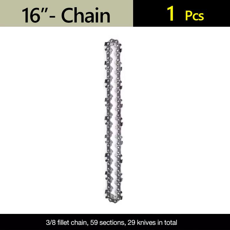 4 Inch Saw Blade Chainsaw Chains and Guide Bar Mini Steel Chains Electric Saw Blade Tool Saw Accessory Replacement Wood Cutting