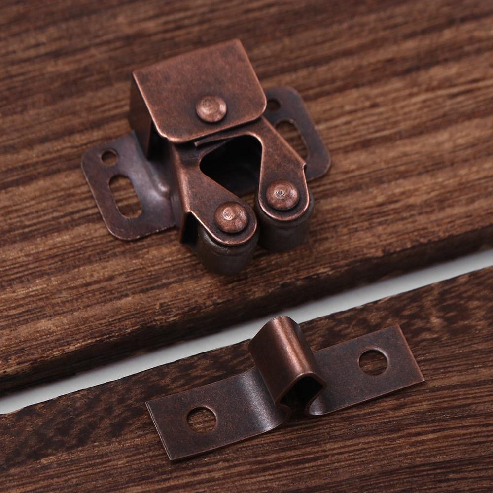 20pcs Easy To Install The Cabinet Door Hit The Beads Sturdy Durable Cabinet Door Clips Electroplating Modern