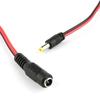 5Pcs Male+5Pcs Female Jack Cable Pigtail Cctv Power Adaptor Plug Connector Dc 12V 2.1X5.5Mm