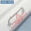 KAK Ivory White Kitchen Cabinet Handles European Style Cupboard Door Pulls Drawer Knobs Fashion Solid Furniture Handle Hardware
