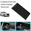 Center Control Wireless Charging Silicone Panel Silicone Anti-slip Mat For Mazda CX-60 CX60 CX-80 CX80 Interior Accessories C1K8