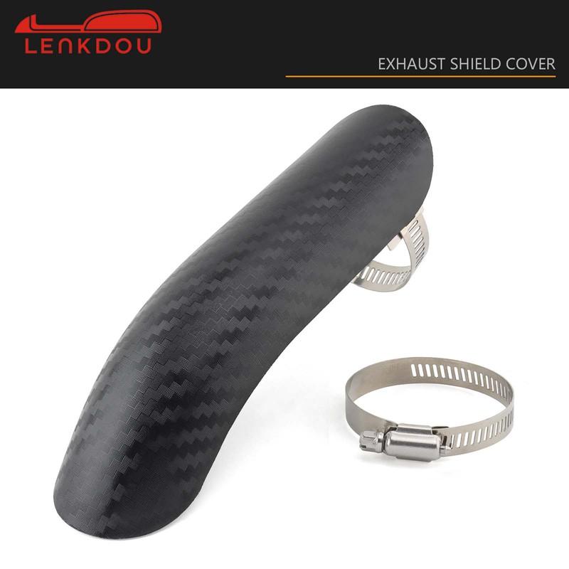 Motorcycle Exhaust Muffler Pipe Heat Shield Cover Heel Protector Guard For Harley Honda Yamaha Kawasaki Chopper Custom Universal
