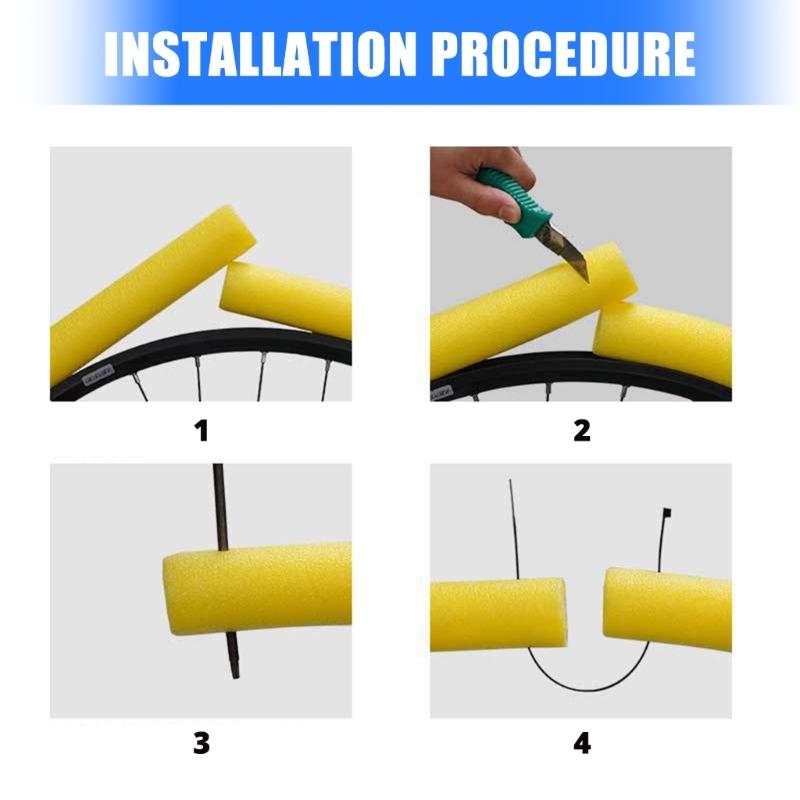Mountain Bike Liners Tire Insert Tube Protectors Protections Tubeless Tire Road Bike Inner Tube Cycling Accessories