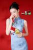 Year of the Horse 999 Pure Gold Keychain and Pendant with Mobile Phone Lanyard