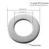 Stainless Steel 304 Large Flat Washers M4/M8 Thickened Extra Wide