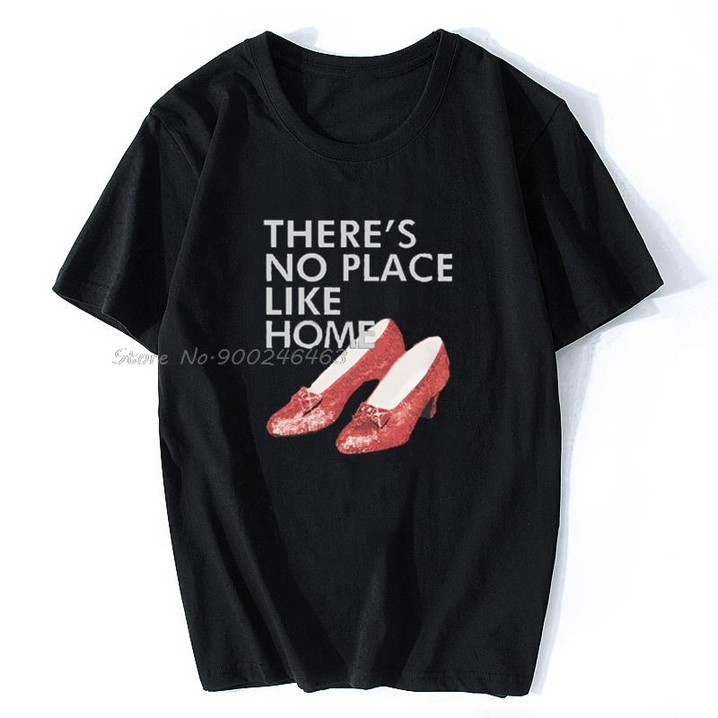 

Printed Men T Shirt Cotton Short Sleeve Wizard Of Oz No Place Like Home Men s Regular Fit T-Shirt Women T Shirt Tees 4XL