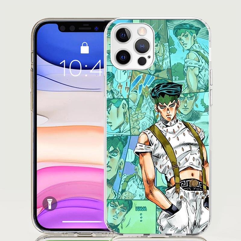 JoJo Adventure Rohan Kishibe Phone Case For iPhone 17 Air 16 15 Plus 11 14 Pro Max 13 Mini 12 7 8 + SE Pattern Art Customized Co