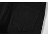 2026 Spring Black High-Waisted Stretchy Skinny Denim Pencil Pants for Women - Leg-Lengthening & Body-Shaping Cropped Design