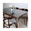 Clear Vinyl Tablecloth Protector Waterproof/ Oil-proof Plastic Square Transparent Sheet Table