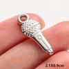 5pcs No Fade Tools Axe Wrench Sword Daily Supplies Charm Pendant For DIY Jewelry Making Accessories Keychain Earring Connectors