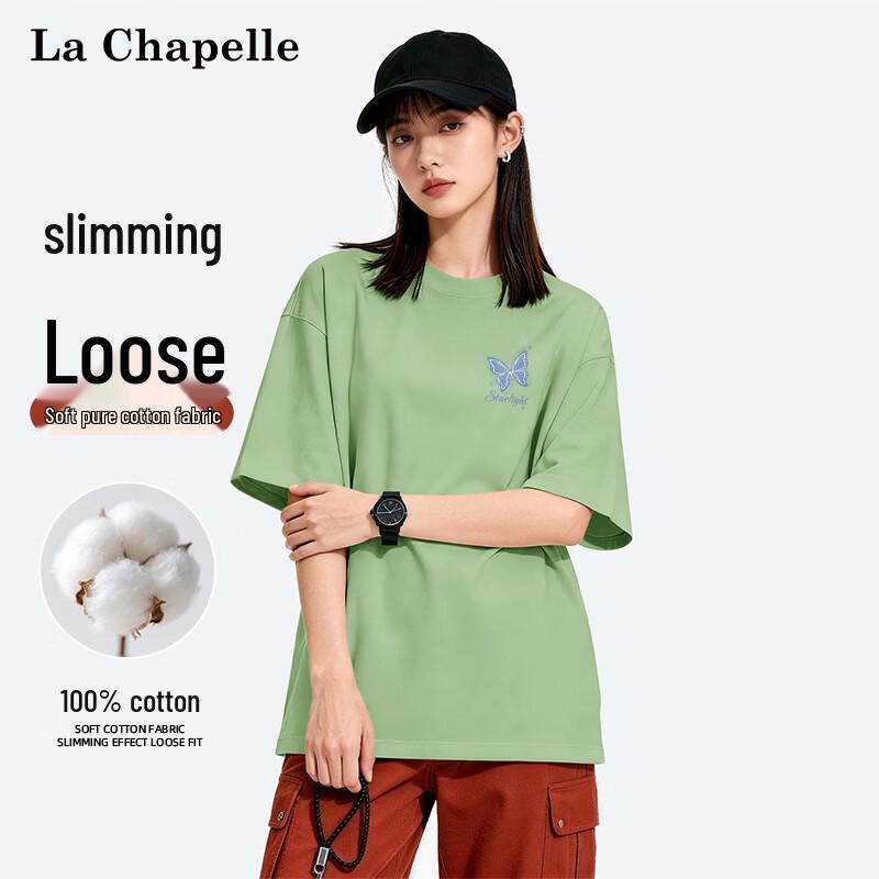 La Chapelle Women s Pure Cotton Short Sleeve T-shirt XL