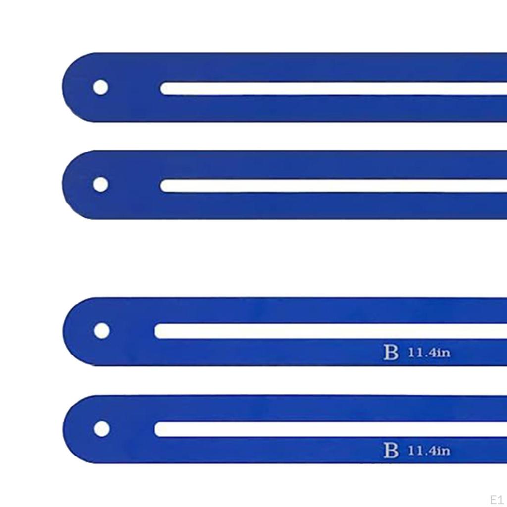 Stair Tread Template Tool Measuring Tool,Metal Layout Tool,Easily Operate Flexible Jig