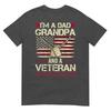 Im A Dad Grandpa And A Veteran Nothing Scares Me TShirt