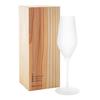 Wired Beans UMAKUCHI Frosted Sake Eternal In a Japanese Cedar Box Glass, 250ml, Glass,