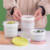 Effective Scallion Storage Container Portable Kitchen Scallion Freshness Keeping Container for Cooking Preparation