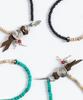 Wild Bricks Mb Ethnic Bracelet (Black&Beige)