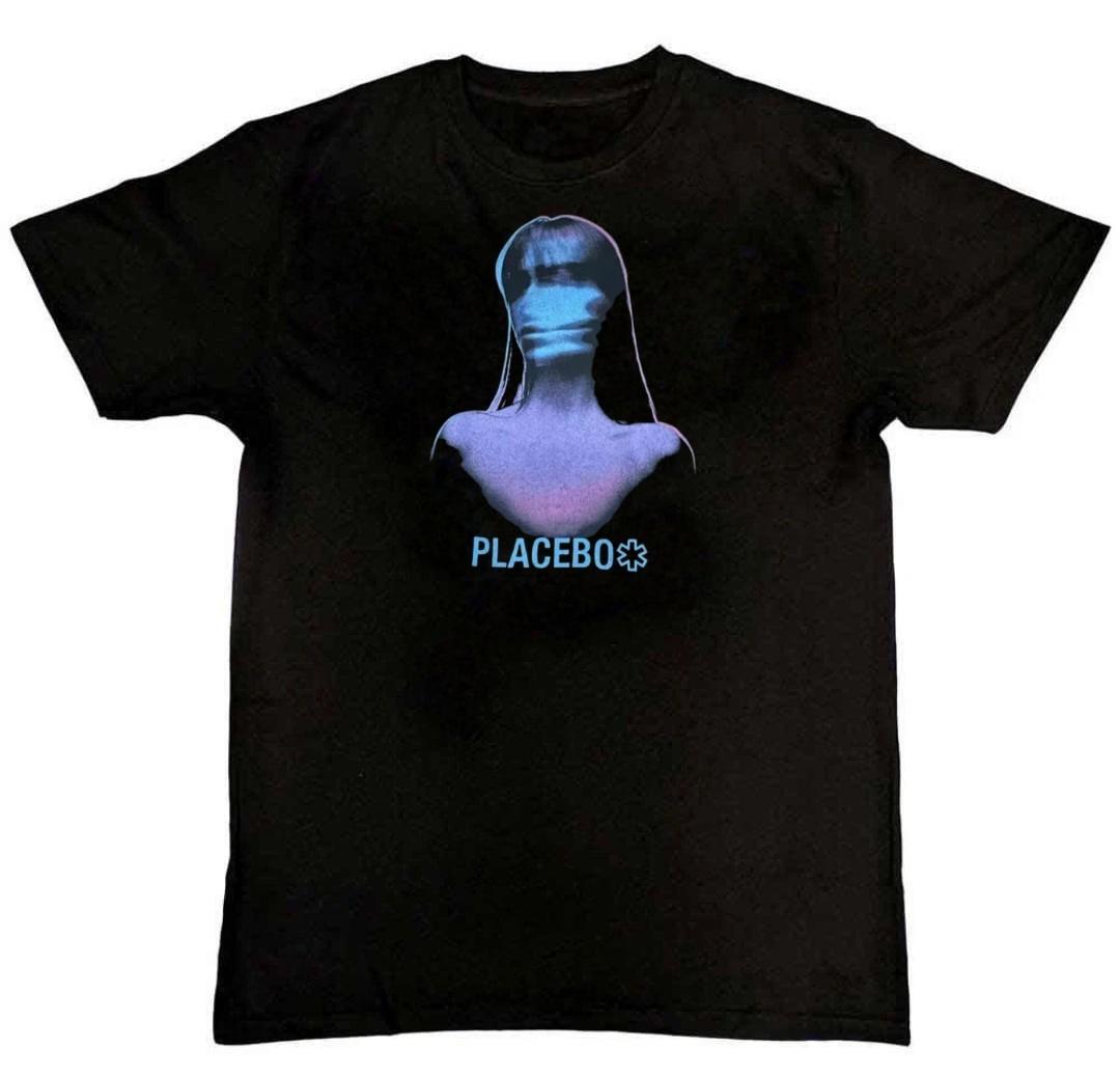 Popular Placebo Band Graphic Print Mens T-Shirt M