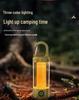 Portable Rechargeable Outdoor Camping and Emergency Light - Long-Lasting Tent Ambiance Flashlight.