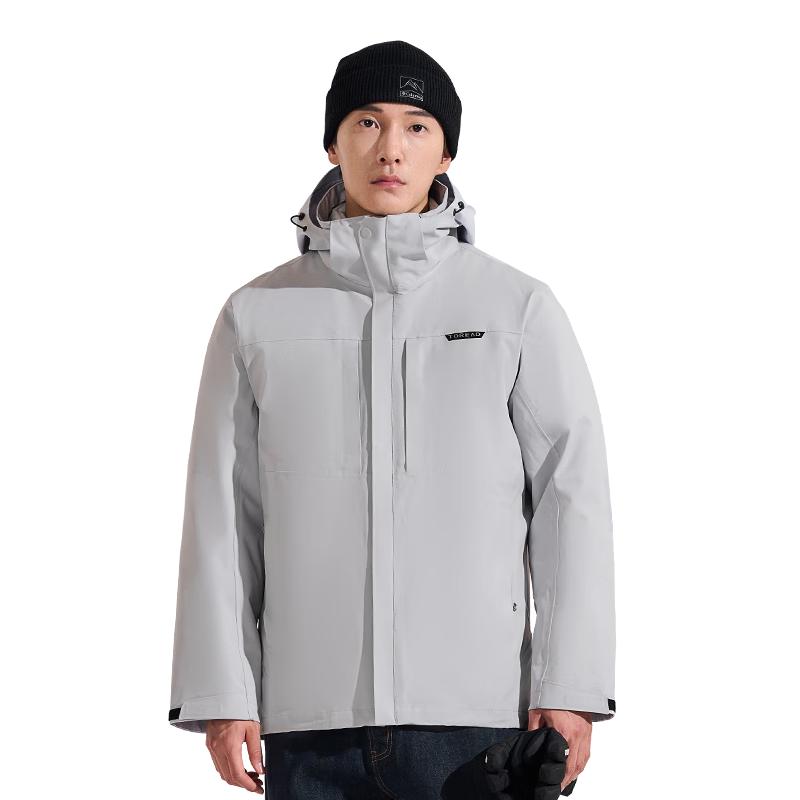 TOREAD Couple's 3-in-1 Down & Hardshell Jacket Set